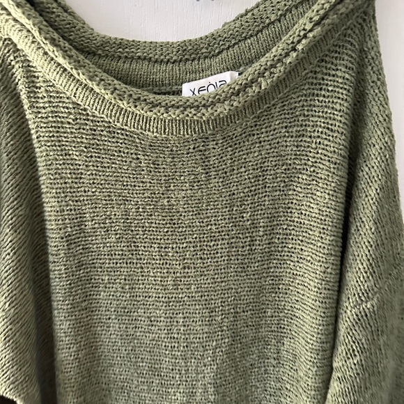 💗5 for $15💗 Knit Green Romper Xenia Boutique OS - Picture 7 of 8